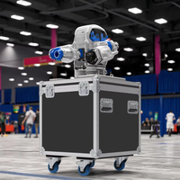 Flight-case personnalisé Boîte de transport professionnelle pour robot antichoc avec petit Flight-case en mousse EVA
