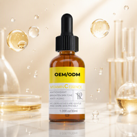 Sérum visage à la vitamine C et à la niacinamide pour lutter contre le vieillissement, éclaircir, hydrater, raffermir et réparer la barrière cutanée 30ml