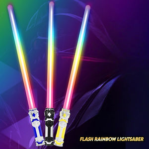 Vente chaude Nouveau Design LED <span class=keywords><strong>Sabre</strong></span> <span class=keywords><strong>Laser</strong></span> Épée En Plastique Light-Up Jouet pour Enfants Double 22 "<span class=keywords><strong>Sabre</strong></span> Épée pour <span class=keywords><strong>Jouer</strong></span> et Cadeau - Product Image 6