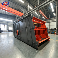 Industrielle Motorisierte Getriebe-Vibrationssiebmaschine für Bergbau, Steinbruch, Erz- und Aggregatverarbeitung 380V