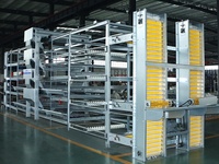 Bon prix, équipement de ferme avicole automatique, cage pour poules pondeuses en batterie pour volaille vente de poules pondeuses