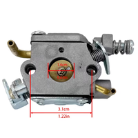 Carburateur Walbro WT-962 pour moteur Zenoah 2500 25cc 20cc 31cc 2 temps - Remplacement OEM en aluminium