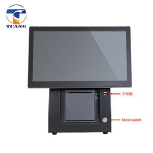 <span class=keywords><strong>15</strong></span> pulgadas o <span class=keywords><strong>15</strong></span>,6 pulgadas msr windows 10 bill banco de pago de la máquina pos con impresora térmica - Product Image 4