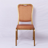 Chaise de salle à manger en aluminium solide QL1010