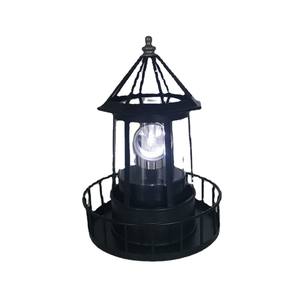 Faro giratorio con energía solar Luz <span class=keywords><strong>de</strong></span> césped Baliza LED ABS Adorno <span class=keywords><strong>de</strong></span> jardín Iluminación Impermeable IP44 360 Ángulo <span class=keywords><strong>de</strong></span> haz - Product Image 1