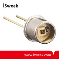 Photodiode UV à large bande de spectre SiC UVA UVB UVC 0,50 mm² TO-18 Capteur UV SG01D-18