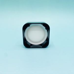 Bocaux carrés en verre épais de 5 ml avec couvercles noirs anti-enfants, pour le stockage de cire ou d'huile, mini-conteneur anti-enfants. - Product Image 3