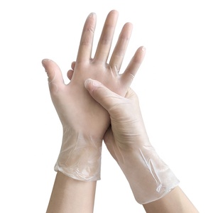 Gants imperméables en PVC sans latex de qualité alimentaire <span class=keywords><strong>cuisson</strong></span> nettoyage lavage clair jetable sans poudre 3mil gants en vinyle pour la cuisine - Product Image 1