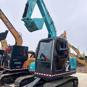 Mini-excavatrice d'occasion d'origine japonaise Kobelco SK75-8 SK55 SK60 SK75 modèle 2024 avec certificat EPA/Ce, prix avantageux, moteur et pince - Product Image 1