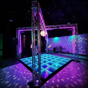 Nouveau miroir LED Portable 3D, plancher de danse, carrelage de <span class=keywords><strong>marche</strong></span>, télécommande - Product Image 6
