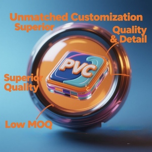 Tùy chỉnh nhựa PVC phim hoạt hình Keychain cá nhân Anime hình Keyring cho quà tặng và sưu tầm - Product Image 5