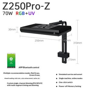 Lampada LED per <span class=keywords><strong>Acquario</strong></span> WEEK AQUA Z250Z400 a Spettro Completo con Controllo Intelligente Bluetooth per Piante Acquatiche, Fiumi Naturali e Muschio - Product Image 6