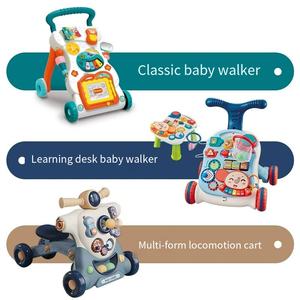 Marche-bébé multifonctionnel anti-retournement, assistant de marche, poussette jouet pour l'apprentissage précoce de la marche - Product Image 3