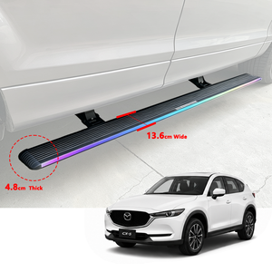 บันไดข้างไฟฟ้าอลูมิเนียมอัลลอย WEIJIA แบบ OEM ODM สำหรับ MAZDA CX-5 ปี 2013-2020 ด้านขวา แบบเหยียบ ไม่ต้องเจาะ - Product Image 1