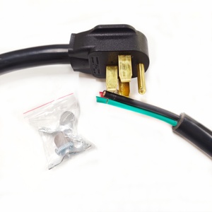 Cable <span class=keywords><strong>de</strong></span> Extensión <span class=keywords><strong>de</strong></span> Alimentación CA <span class=keywords><strong>de</strong></span> 4 Puntas, 120V 50A, NEMA 14-50P a Terminales Desnudos 2*6AWG+2*8AWG, para Generador, RV, Soldadora - Product Image 2