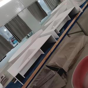 1000 Mm Tùy Chỉnh Thiết Kế Tối Giản Matte Trắng Phòng Tắm Tường Treo Lưu Vực Đá Nhân Tạo Bề Mặt Rắn Với Khăn Giá Lỗ - Product Image 3