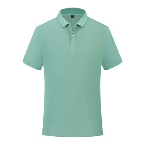 100% coton 3D imprimé poids lourd couleur unie Polo de Golf pour hommes Polo chemises pour hommes Polo