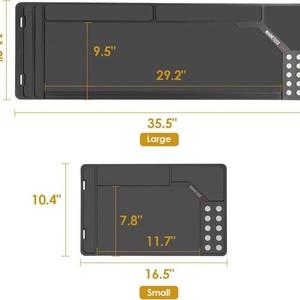 Cleaning Mat With Magnetic Dots Non Slip Oil Resistant <b>Large</b> Size 90x30 For Tool Holder - Product Image 2