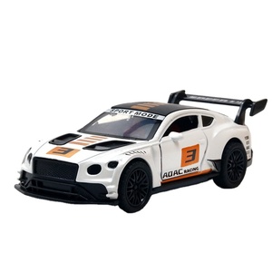 Voiture miniature unisexe tout-terrain à l'échelle 1/36, à action de recul, petite décoration de gâteau, en plastique et alliage - Product Image 1
