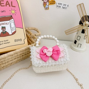 <span class=keywords><strong>Regali</strong></span> IStapromo belle bambine cartone animato piccola borsa quadrata popolare carino perla farfalla borse a tracolla per bambini - Product Image 4