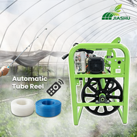 Pulvérisateur Électrique Polyvalent avec Enrouleur de Tuyau Automatique, Télécommande Rechargeable et Moteur pour Fruits, Légumes et Exploitations Agricoles