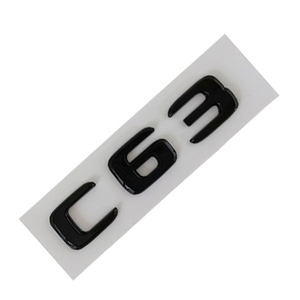 Écusson Arrière 3D ABS "C180 C200 C220 C43 C63 C63S AMG" pour Coffre de Voiture, Logo Lettres pour Accessoires <span class=keywords><strong>Mercedes</strong></span>-Benz <span class=keywords><strong>Classe</strong></span> <span class=keywords><strong>C</strong></span> W205 W204 - Product Image 4