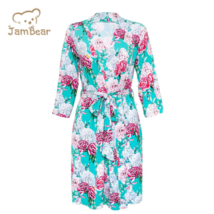 <span class=keywords><strong>Batas</strong></span> de Maternidad y Envolturas de Bambú, Bata de Maternidad para Mamá y Bebé, Bata de Parto y Maternidad - Product Image 2