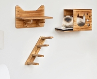 Plate-forme de saut pour la maison étagères murales pour chat piste d'escalade pour chat étagères murales modernes meubles muraux multifonctionnels pour chat