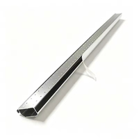 Barre d'espacement en aluminium 12A 3003 avec revêtement en butyl, soudée haute fréquence, pliable, résistante à la corrosion, durable, bande IGU, isolée industriellement