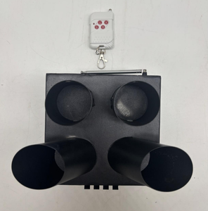 Cold Pyro Stage Fireworks <span class=keywords><strong>Fan</strong></span> Shape 4 Cues Sistema de disparo Máquina pirotécnica para fiesta de boda - Product Image 4