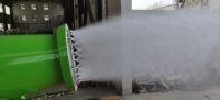 Usine directe 40m longue durée de vie brumisateur pompe à eau brumisateur canon anti-poussière canon à brouillard pour pulvérisateurs agricoles