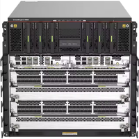 El switch central administrado CloudEngine16800-X4 con todas las funciones admite protocolos IPv6 de enlace ascendente de alta velocidad y es adecuado para la nube.