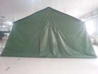 Tente militaire robuste en PVC 600 g/m² avec structure en acier pour 20 personnes, idéale pour la Zambie, le Rwanda, le Malawi, le Ghana, l'Angola, 6x9 m