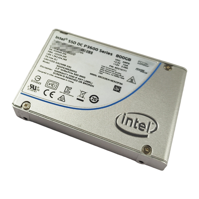 Intel Enterprise SSD DC P3600 800G 2.5\" U.2 NVMe Interface 800G Hard Drive