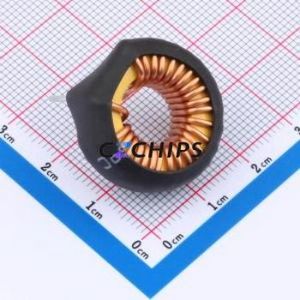 วงแหวนสี XR8026TS330MH1L/ตัวเหนี่ยวนำผ่านรู (THT),D = 23มม. 33uH 10% 7A - Product Image 2