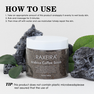 Beauté nourrissant pour la peau exfoliant au sel de la mer morte marque privée gommage visage et corps gommage nettoyant au café - Product Image 6