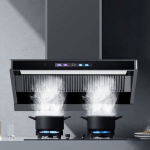 Versione inglese per l'esportazione transfrontaliera 110V/220V armadio elettrico macchina per fumi a olio cucina domestica <span class=keywords><strong>cappa</strong></span> di scarico ventilata - Product Image 2