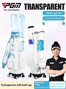 <span class=keywords><strong>Sac</strong></span> <span class=keywords><strong>de</strong></span> <span class=keywords><strong>golf</strong></span> pour <span class=keywords><strong>femme</strong></span>, <span class=keywords><strong>imperméable</strong></span>, transparent, avec roulettes universelles, pour clubs - Product Image 3