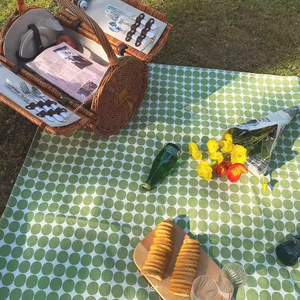 Waterproof Foldable Thickened Picnic <b>Mat</b> Moisture-Proof Outdoor <b>Camping</b> Tent Ground <b>Mat</b> Travel Portable Cushion - Product Image 2