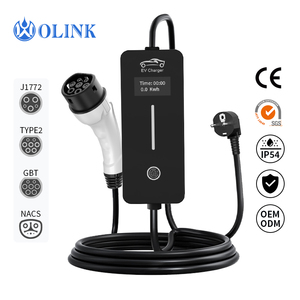 <span class=keywords><strong>Chargeur</strong></span> portable pour véhicules électriques OLINK, nouvelle génération, protection contre les surtensions IP54, avec écran de 0,96 pouce, pour la <span class=keywords><strong>maison</strong></span> - Product Image 1