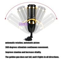 Männlicher Masturbator Sexspielzeug Penis-Trainings-Vibrator mit 10 Vibrationsmodi 5 Stoßmodi Herren-Sexmaschine Taschenmasturbator