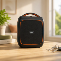 BKK / OEM 50W IPX5 Enceinte portable avec microphone intégré, batterie rechargeable USB et lumière LED RGB pour fêtes en extérieur