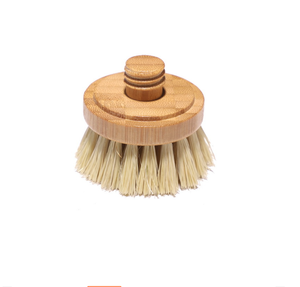 Spazzola per Piatti da Cucina con Manico Lungo in Bambù e Testa Rotante in Sisal - Product Image 6