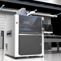 Machine d'impression de PCB entièrement automatique de haute précision Imprimante à jet de pâte à souder SMD, imprimante de pochoir SMT en ligne pour 1.2 mètres