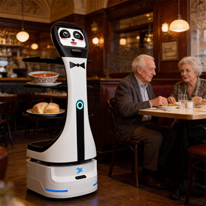 <span class=keywords><strong>Robot</strong></span> de service Alpha Panda pour restaurant, similaire au <span class=keywords><strong>robot</strong></span> d'usine <span class=keywords><strong>Pudu</strong></span> Bella Pro, le <span class=keywords><strong>robot</strong></span> le plus rentable du marché - Product Image 4