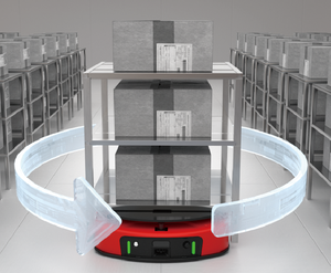 <span class=keywords><strong>EP</strong></span> XCD101 1 Ton Latent AGV |   Idéal pour le transport de matériaux dans les ateliers à allées étroites - Product Image 3