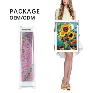 Flower DIY Diamond Embroidery Crystal Painting <strong>Sunflower</strong> in Ceramic Vase Rhinestones Painting Full Drill <strong>Mosaic</strong> Cross Stitch Kit - Product Image 2