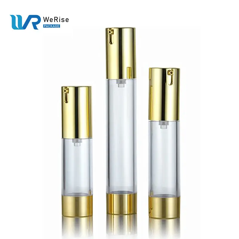 Cosmetic package spray lotion head 15 ml 20 ml 30 ml airless pump bottle