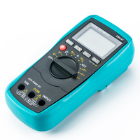 Penjepit arus Lcd Multimeter Digital penguji tegangan arus Ac Dc