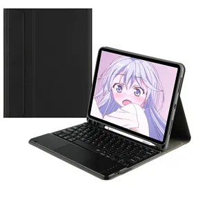 Para funda de Ipad con teclado para Ipad Pro 12,9 2023 funda con teclado, para Ipad Pro 10,2 pulgadas funda con teclado